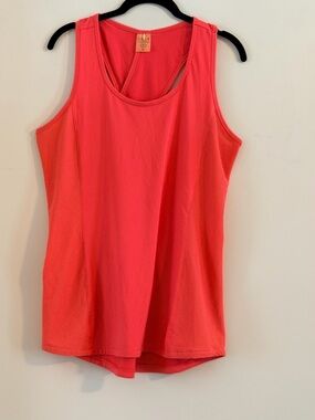 CALIA by Carrie Underwood Coral Mesh-Panel Athletic Tank Size XL
